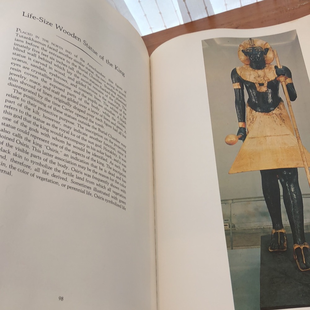 Egyptian Book Magazine Essay Text on Wonders of Tutankhamun - Picture 13 of 16